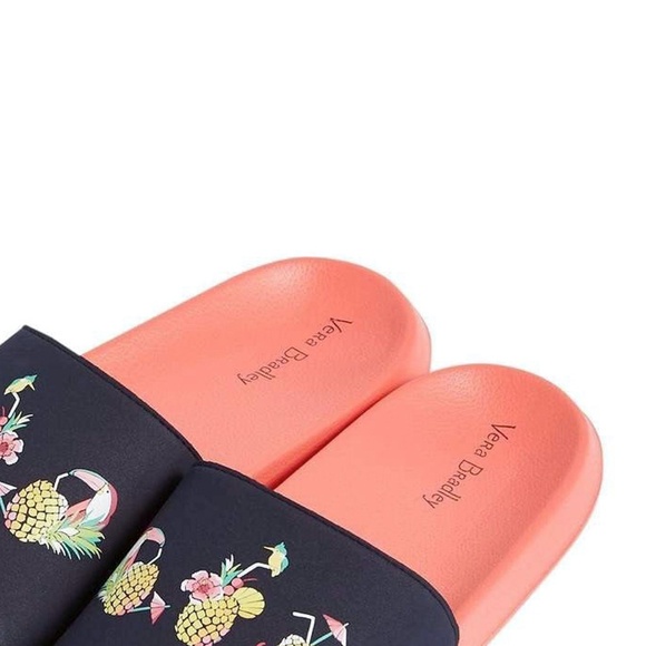 Vera Bradley Toucan Party Beach Slide - Picture 3 of 3